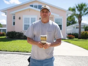 a house painter Curb Appeal Pros Palm Harbor