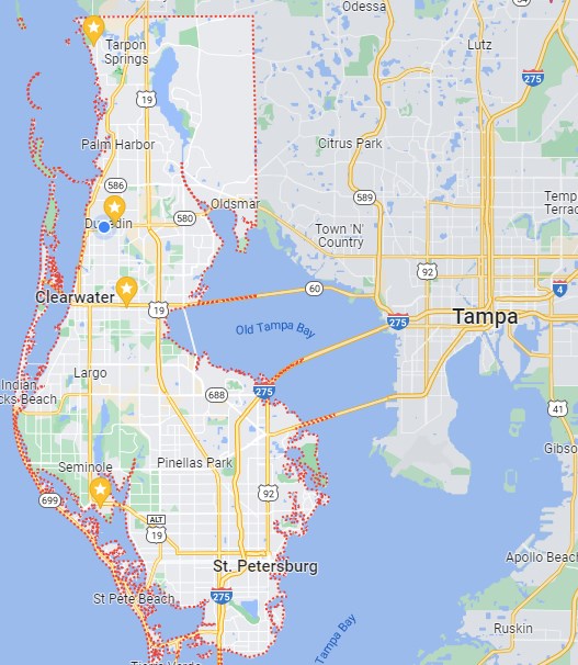 House Painting Palm harbor, Dunedin, Clearwater, St. Petersburg, Tampa Bay area and pinellas county and hillsborough county