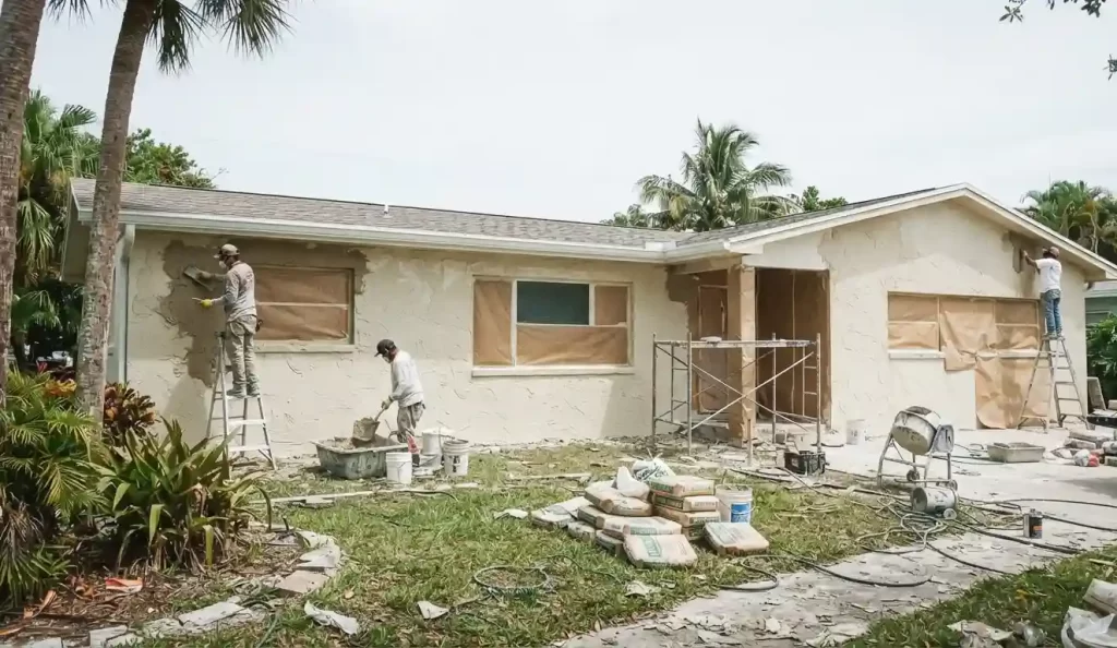whole home restuccoing